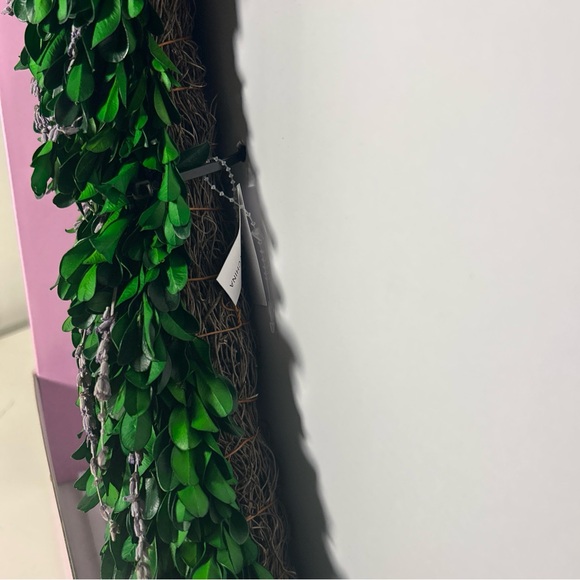 NEW Preserved Boxwood & Lavender Heart Wreath 20IN Spring/Summer Love - Picture 12 of 16